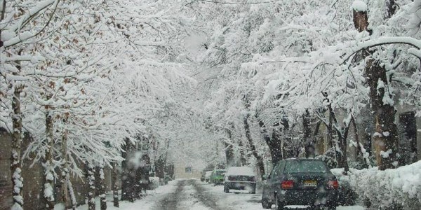 برف-در-زمستان